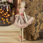 Enfeite Natal Fada Gracious Rosa 29cm | Formosinha